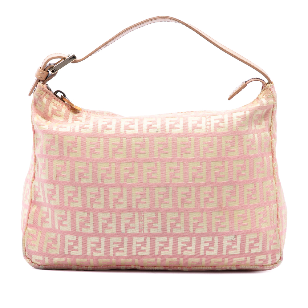 Pre-Loved Fendi Zucchino Canvas Handbag